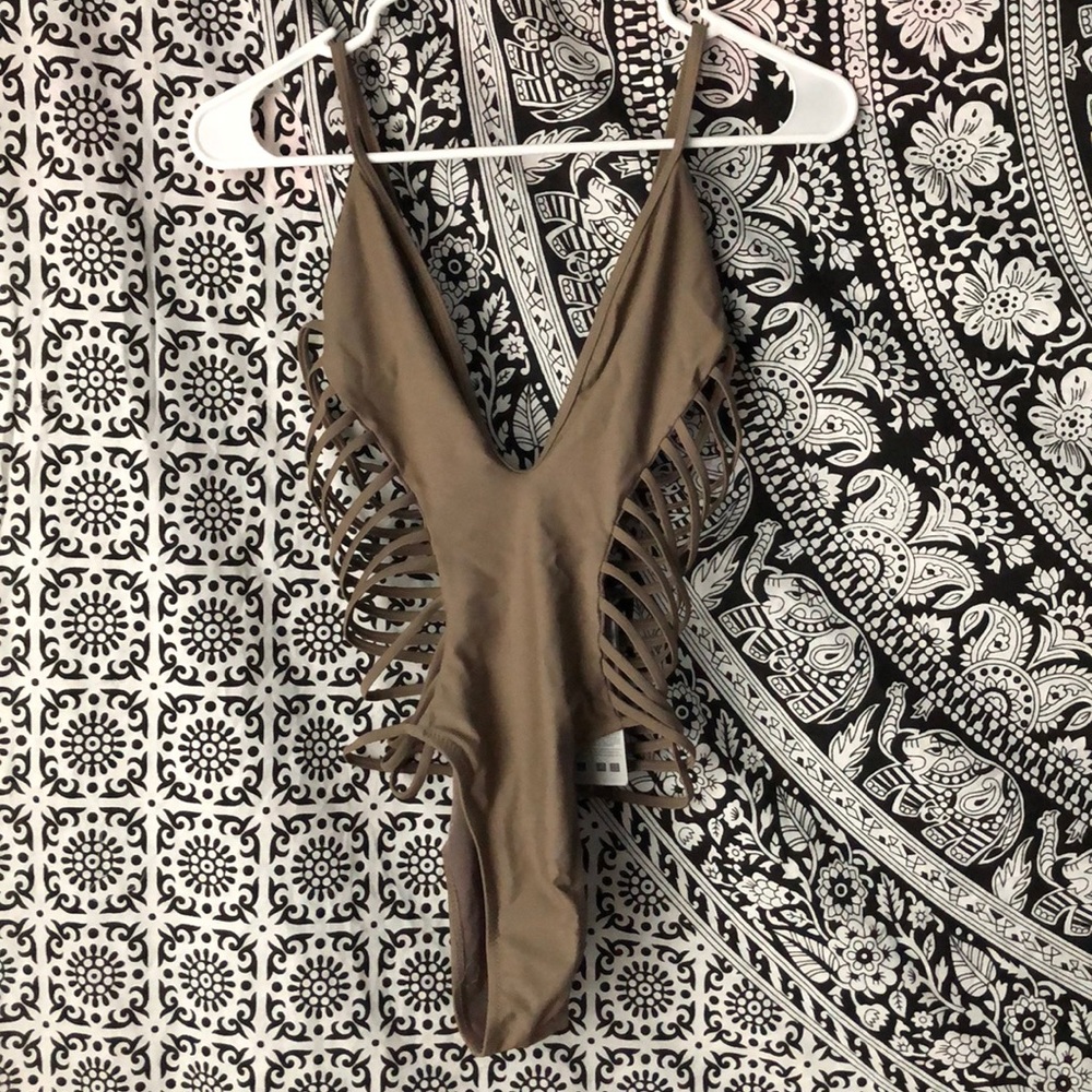 Fashion Nova Cut-out Swimsuit